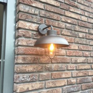 Luminaire extérieur noir industriel, Jaymiley, IP44