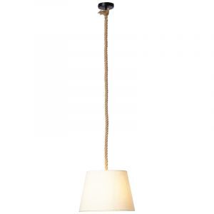 Suspension blanche rustique, Boyke