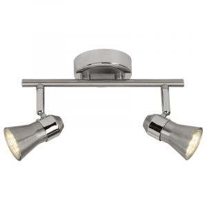 Spot plafond chromé en métal, Roel, 7W, 3000K LED