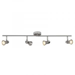 Spot plafond chromé en métal, Roel, 7W, 3000K LED