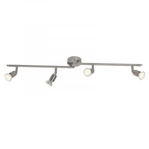 Spot plafond chromé en métal, Hayo, 50W, 3000K LED