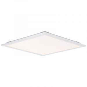 Plafonnier blanc design, Lisa, 24W, couleur réglable LED