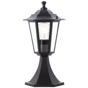 Luminaire extérieur noir classique, Radha, IP44