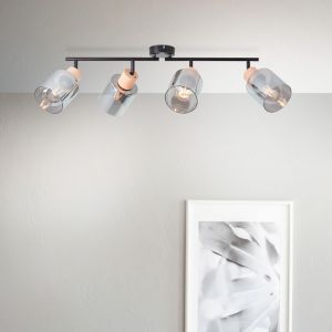 Spot plafond gris moderne, Serkan