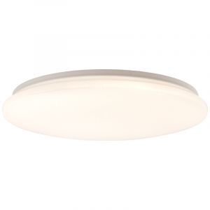 Lampe plafond blanche en plastique, Julie, 36W, 3000K LED