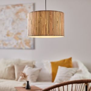Suspension beige rustique, Wenda