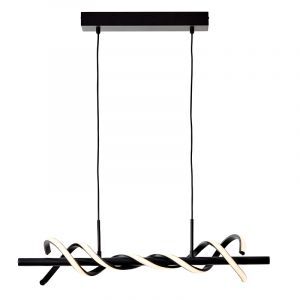 Suspension noire moderne, Quang, 16W, 3000K LED