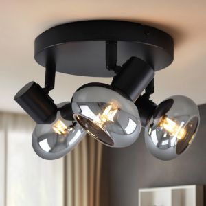 Spot plafond noir design, Tanju