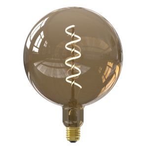 Calex ampoule filament E27 gradable Kalmar, marron, 5W, 1800K