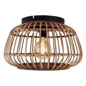 Lampe plafond marronne rustique, Cherine