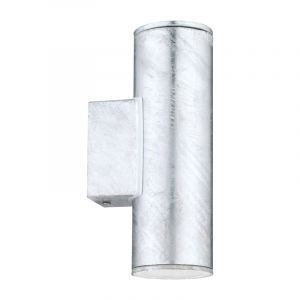 Luminaire extérieur gris en acier, Marlies, IP44