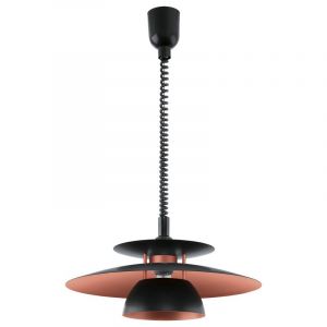 Suspension noire en acier, Lariana