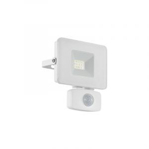 Applique extérieur avec détecteur de mouvement blanche en aluminium, Joey, IP44