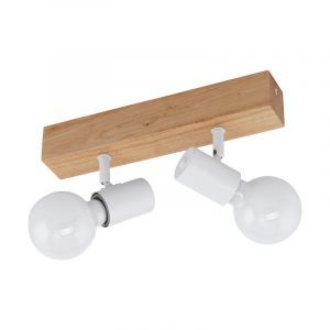Spot plafond en bois marron, Anton