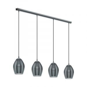 Suspension grise en verre, Nikky