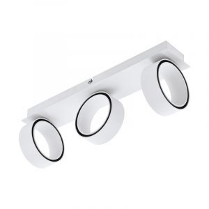 Spot plafond chromé en aluminium, Gabi, 5W, 3000K LED