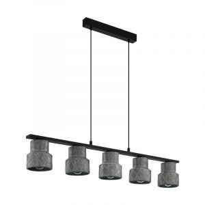 Suspension zinc en acier, Katrien