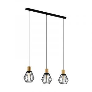 Suspension noire en acier, Josefien