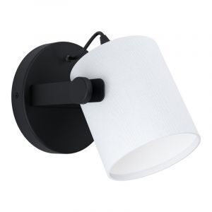 Applique murale en bois noire, Kaspar