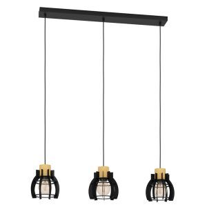 Suspension noire en aluminium, Redouan