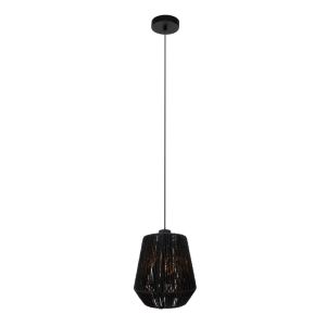 Suspension en papier noire, Caine