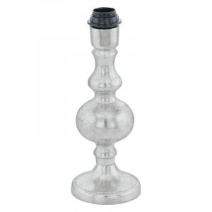 Lampe de table sans abat-jour nickel en aluminium, Mason, avec interrupteur