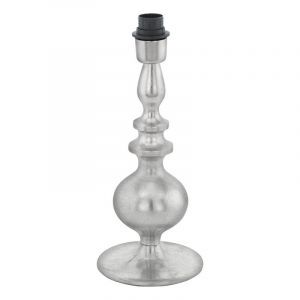 Lampe de table sans abat-jour nickel en aluminium, Mason, avec interrupteur