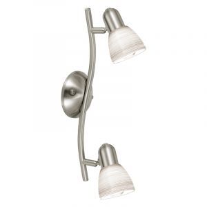 Spot plafond nickel en acier, Alem
