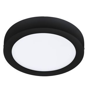 Plafonnier connecté blanc en plastique, Geraldo, 16,5W, blanc chaud à froid réglable LED, IP44