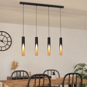Suspension marronne en aluminium, Aloysius