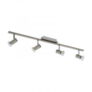 Spot plafond chromé en acier, Tjisse