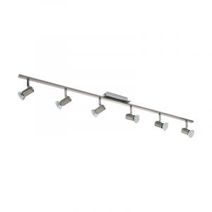 Spot plafond chromé en acier, Tjisse