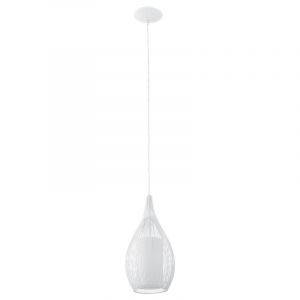 Suspension blanche en verre, Maritima