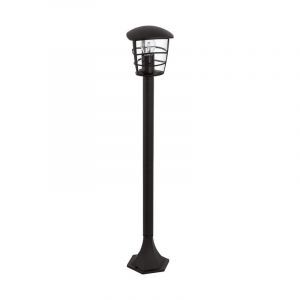 Luminaire extérieur noir en plastique, Inas, IP44