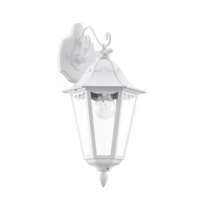 Luminaire extérieur blanc en aluminium, Leanna, IP44