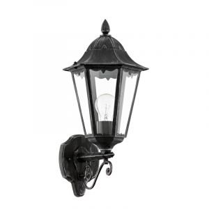 Luminaire extérieur noir en aluminium, Leanna, IP44