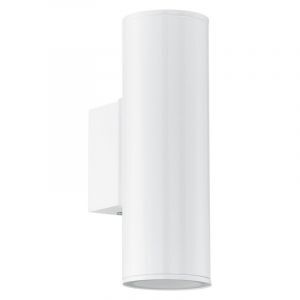 Luminaire extérieur blanc en métal, Marlies, IP44