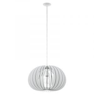 Suspension blanche en bois, Bergama