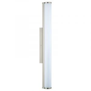 Éclairage miroir nickel en verre, Jersey, 16W, 4000K LED, IP44