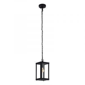 Luminaire extérieur noir en acier, Alihan, IP44