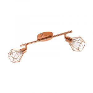 Spot plafond cuivre en acier, Zinedine