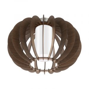Plafonnier marron en bois, Kiran