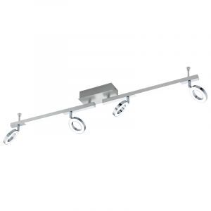 Spot plafond chromé en aluminium, Madelinde, 3W, 3000K LED