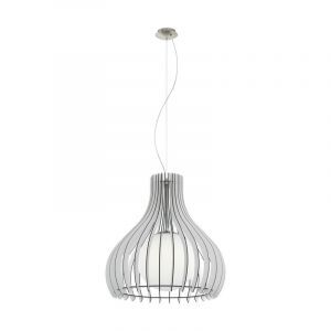 Suspension en bois blanche, Betsy