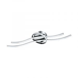 Lampe plafond chromée en aluminium, Tinus, 6W, 3000K LED