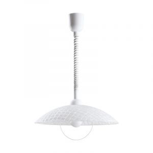 Suspension blanche en verre, Broer