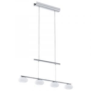 Suspension chromée en acier, Frederico, 4W, 3000K LED