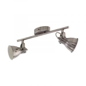 Spot plafond crème en acier, Tinke