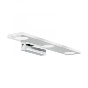 Applique murale chromée en plastique, Jan, 5W, 3000K LED, IP44