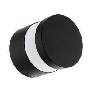 Luminaire extérieur noir en aluminium, Ian, IP44